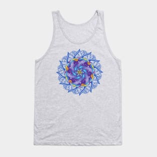 Aesthetic Dolphin Animal Mandala Art | Mandala Art Designs | Gift for Women | Gift for Men T-Shirt Tank Top